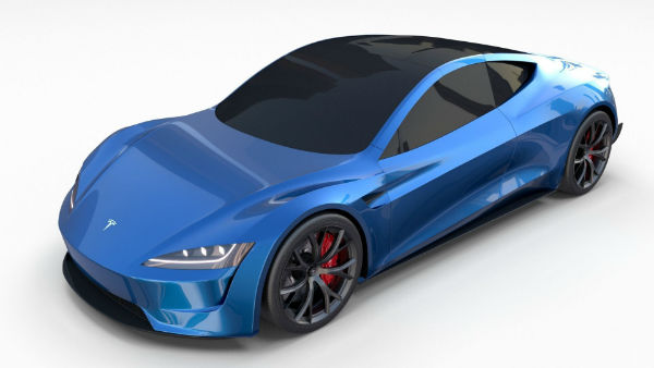 Tesla Roadster 2021 Blue