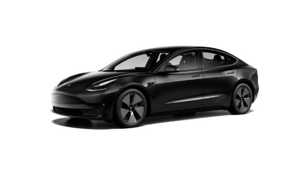 tesla model 3 2024 black emblem